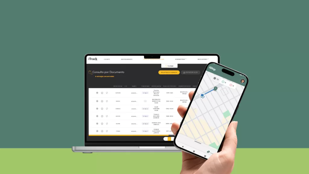 sistema de rastreamento logistico